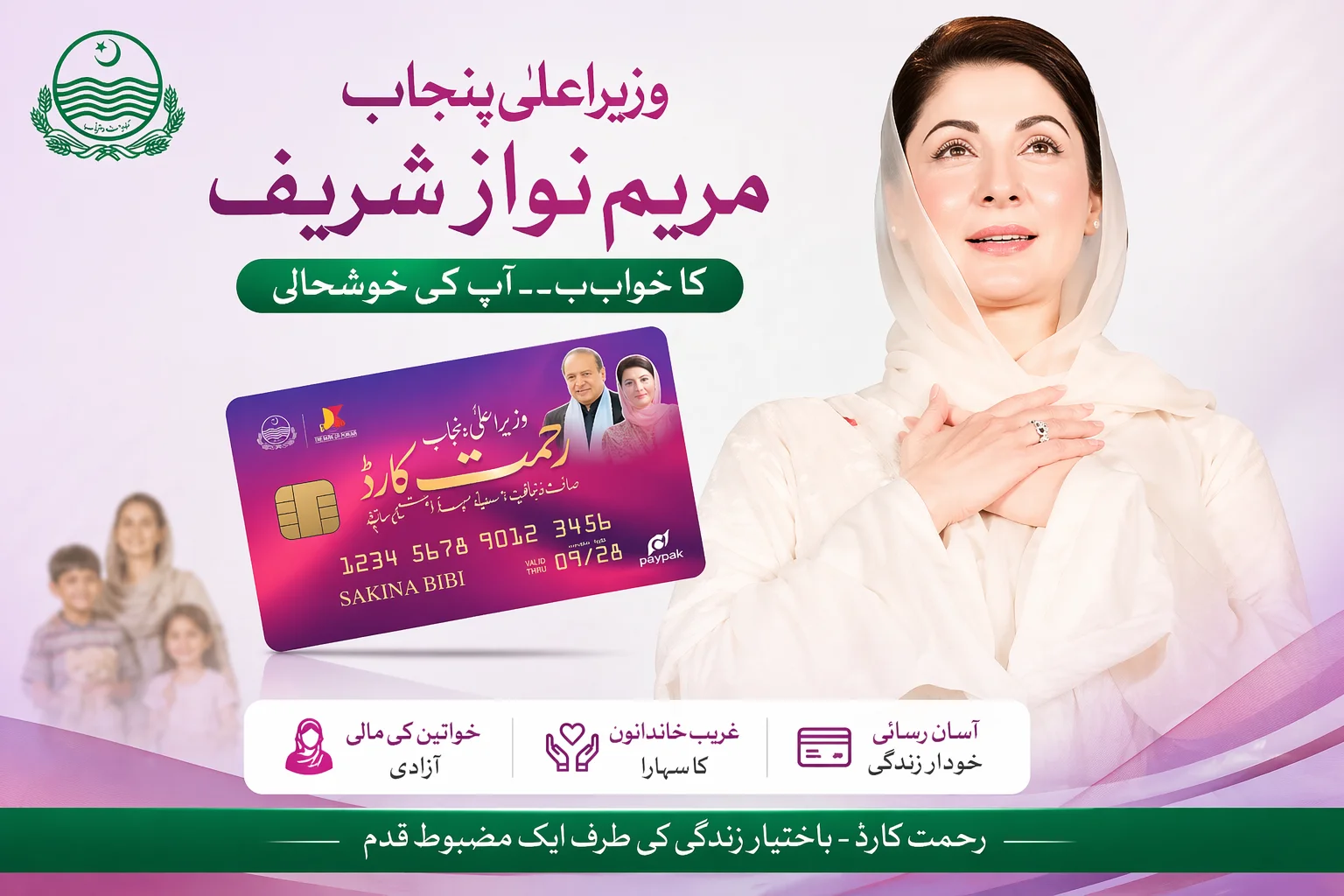 CM Punjab Rehmat Card